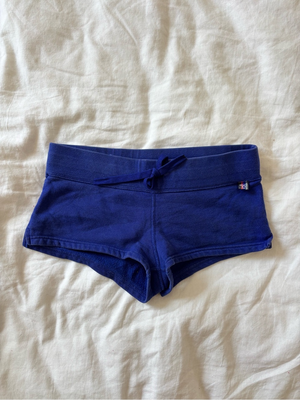 TNA Y2K Women's cobalt Blue Sweat Shorts
